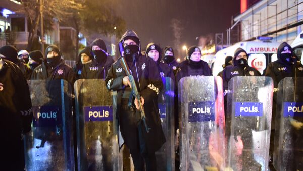 Kordon policije Turske - Sputnik Srbija