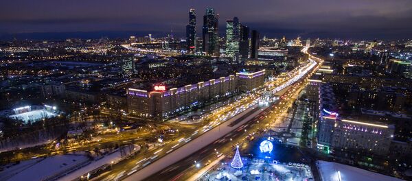 Pogled na Moskovski međunarodni poslovni centar Moskva siti Pogled na Moskovski međunarodni poslovni centar Moskva siti - Sputnik Srbija