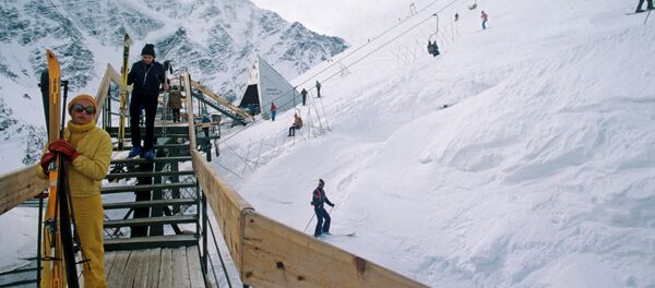 Žičara na planini Čeget na Kavkazu - Sputnik Srbija