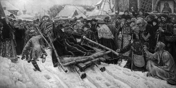 Najpoznatiji borci protiv reformi bili su protopop Avakum, autor znamenitih žitija, i plemkinja Teodosija Morozova, koja je spaljena na lomači. Nju je na svojoj poznatoj slici ovekovečio Vasilij Surikov. - Sputnik Srbija