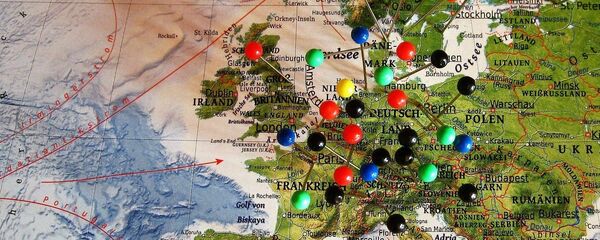 Мапа Европе - Sputnik Србија