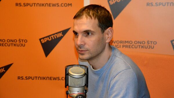 Miloš Jovanović, docent na Pravnom fakultetu Univerziteta u Beogradu - Sputnik Srbija