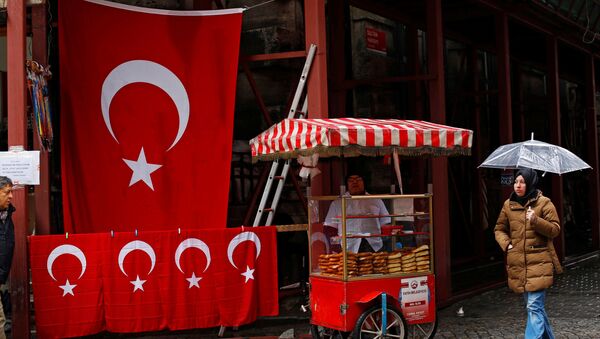 Турске заставе у Истанбулу - Sputnik Србија