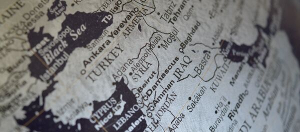 Мапа Блиског истока - Sputnik Србија