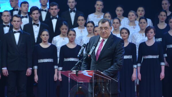Milorad Dodik na Svečanoj akademiji povodom Dana Republike Srpske - Sputnik Srbija
