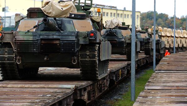 Američki tenkovi stižu u Poljsku - Sputnik Srbija