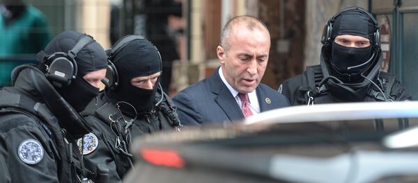 Пуштање Рамуша Харадинаја на слободу Пуштање Рамуша Харадинаја на слободу - Sputnik Србија