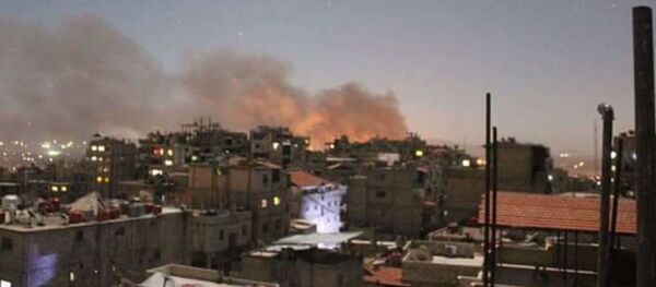 Bombardovanje Damaska - Sputnik Srbija