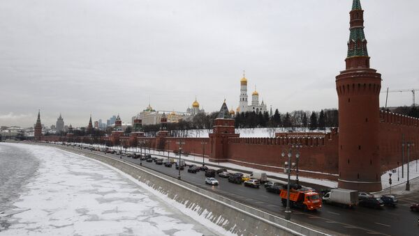 Moscow Kremlin as seen from the Bolshoi Moskvoretsky Bridge. (File) - Sputnik Србија