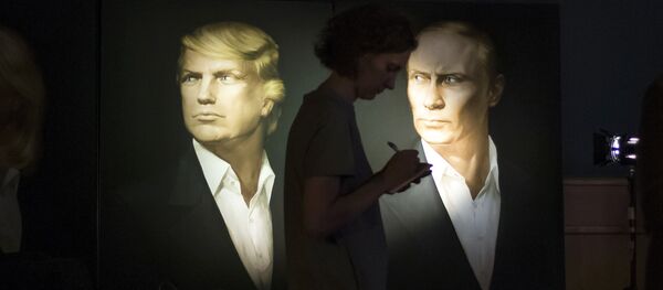 Доналд Трамп и Владимир Путин - Sputnik Србија