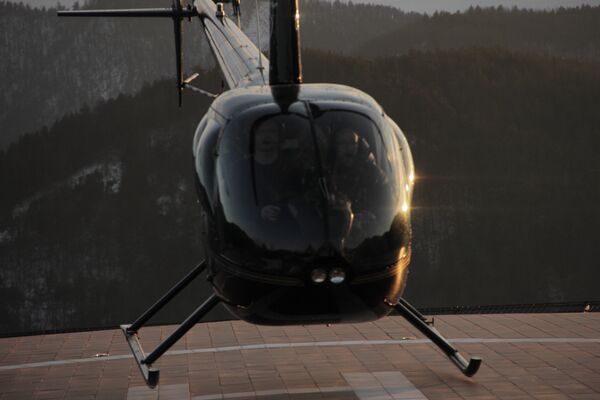 Finski reditelj Anti Jokinen doputovao je na ovogodišnji Kustendorf helikopterom. Finski reditelj Anti Jokinen doputovao je na ovogodišnji Kustendorf helikopterom. - Sputnik Srbija