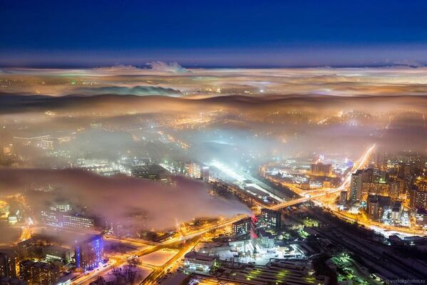 Iznad oblaka: Pogled na Moskvu - Sputnik Srbija