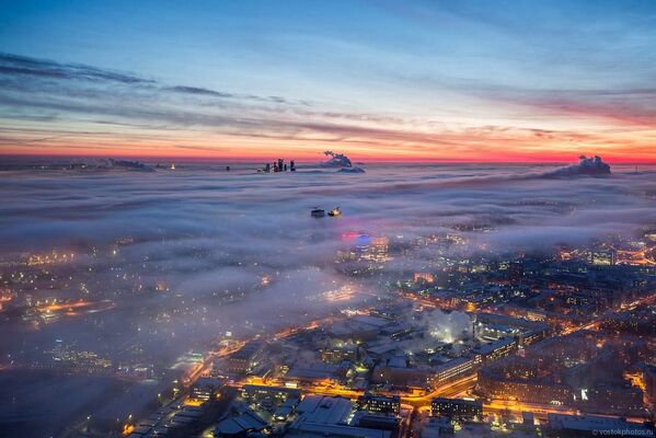 Изнад облака: Поглед на Москву - Sputnik Србија