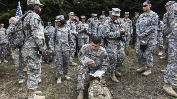 Američki vojnici u sastavu NATO na Kosovu - Sputnik Srbija
