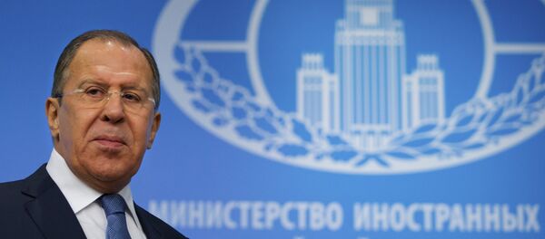 Министар спољних послова Русије Сергеј Лавров током конференције за медије у Москви Министар спољних послова Русије Сергеј Лавров током конференције за медије у Москви - Sputnik Србија