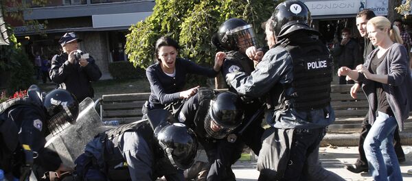 Портести Албанаца у Приштини због састнака Тачија и Дачића - архивска фотографија - Sputnik Србија