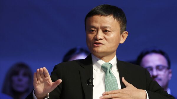 Direktor kompanije Alibaba Džek Ma na Svetskom ekonomskom forumu u Davosu - Sputnik Srbija