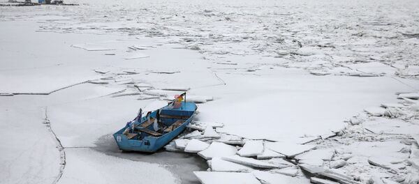 Zaleđeni Dunav u Beogradu Zaleđeni Dunav u Beogradu - Sputnik Srbija