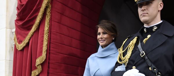 Меланија Трамп на инаугурацији председника Доналда Трампа Меланија Трамп на инаугурацији председника Доналда Трампа - Sputnik Србија