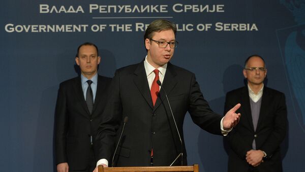 Premijer Srbije Aleksandar Vučić - Sputnik Srbija