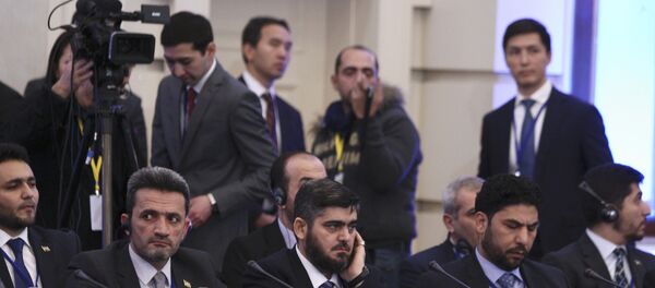 Сиријска опозиција на преговорима у Астани, Казахстан. - Sputnik Србија