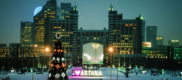 Zdaniя v centre Astanы Zdaniя v centre Astanы - Sputnik Srbija