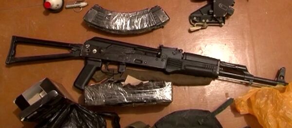 Oružje i municija zaplenjeni od terorista - Sputnik Srbija