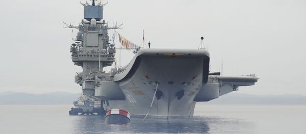 Носач авиона Адмирал Кузњецов у Североморску - Sputnik Србија