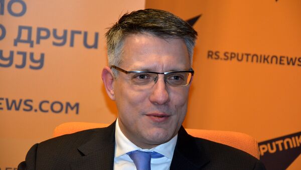 Predsednički kandidat DSS Aleksandar Popović bio je gost Sputnjika. - Sputnik Srbija