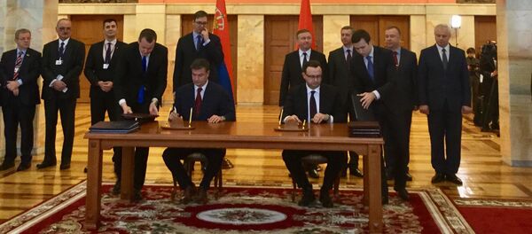 Poseta delegacije Srbije Belorusiji - Sputnik Srbija