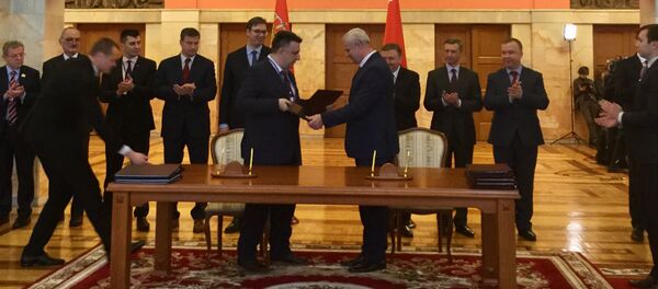 У Минску је потписано више међудржавних споразума - Sputnik Србија