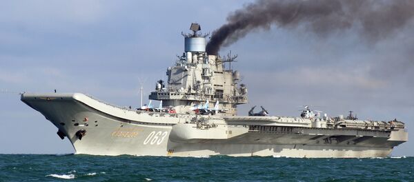 Nosač aviona Admiral Kuznjecov u Severomorsku Nosač aviona Admiral Kuznjecov u Severomorsku - Sputnik Srbija