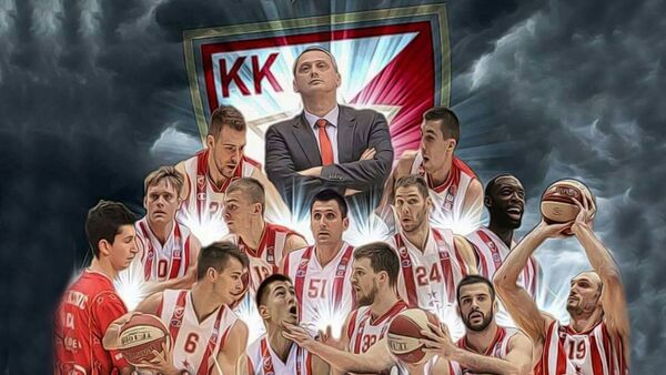 Poster KK Crvena zvezda - Sputnik Srbija