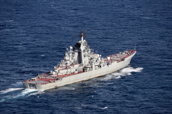 Britanska pratnja „Admirala Kuznjecova“ - Sputnik Srbija
