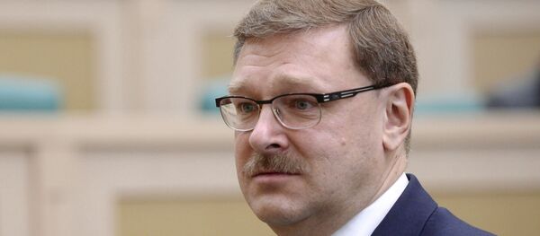 Шеф Комитета Савета Федерације за међународне послове Русије Константин Косачов - Sputnik Србија