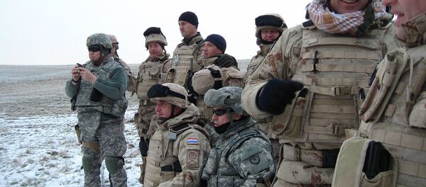 Vojnici SAD i Hrvatske na zajedničkim vojnim vežbama-arhivska fotografija - Sputnik Srbija