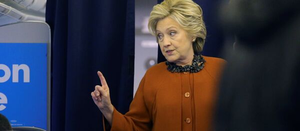 Председнички кандидат америчке Демократске партије Хилари Клинтон током предизборне кампање - Sputnik Србија