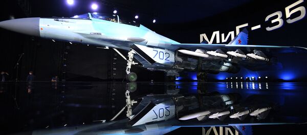 Презентация авиационного комплекса МиГ-35 в Московской области Презентация авиационного комплекса МиГ-35 в Московской области - Sputnik Србија