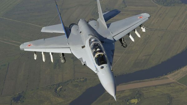 Понос руског ваздухопловства — ловац 4++ генерације МиГ-35 - Sputnik Србија