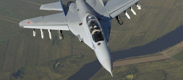 Понос руског ваздухопловства — ловац 4++ генерације МиГ-35 Понос руског ваздухопловства — ловац 4++ генерације МиГ-35 - Sputnik Србија