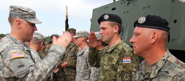 Hrvatska i američka vojska - Sputnik Srbija
