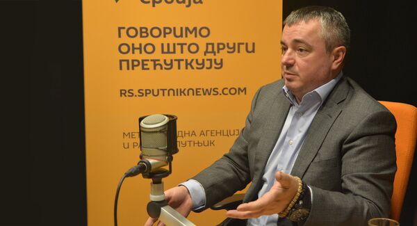 Потпредседник СПС-а Душан Бајатовић Потпредседник СПС-а Душан Бајатовић - Sputnik Србија