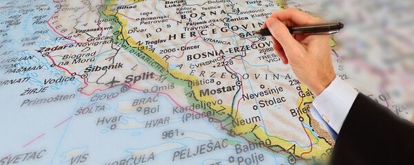 Mapa BiH Mapa BiH - Sputnik Srbija