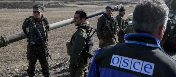 Припадници ОЕБС-а - Sputnik Србија