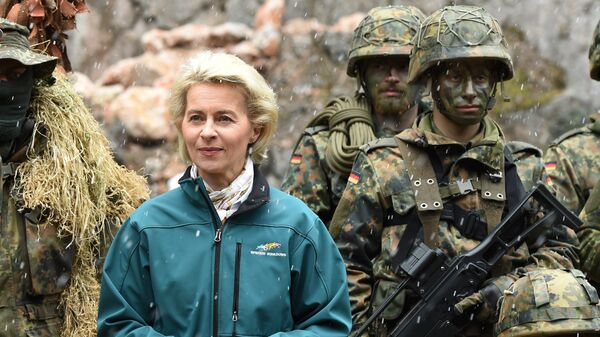 Ministraka odbrane Nemačke Ursula fon der Lejen - Sputnik Srbija