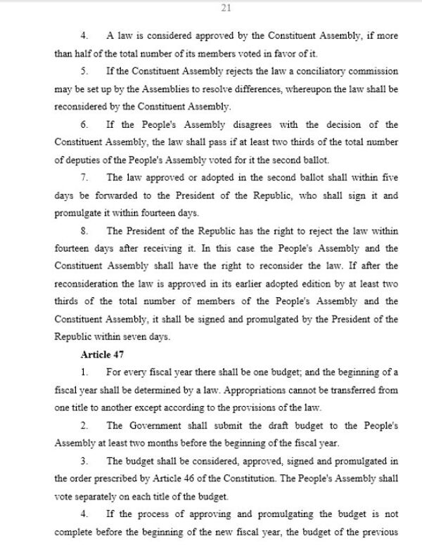 Syrian Constitution, Page 21 Syrian Constitution, Page 21 - Sputnik Србија