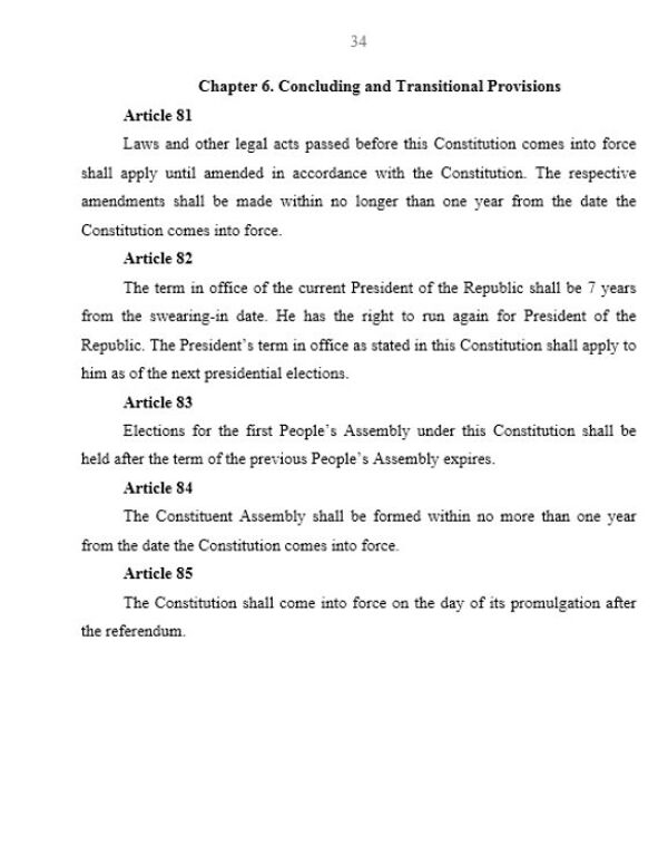 Syrian Constitution, Page 34 Syrian Constitution, Page 34 - Sputnik Србија