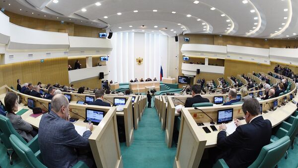 Седница Савета федерације Русије - Sputnik Србија