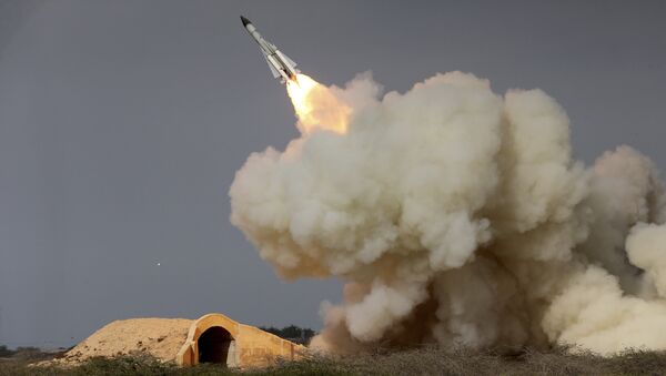 File Photo of an Iranian Missile Launch - Sputnik Србија