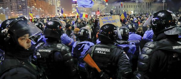 Protest u Rumuniji - Sputnik Srbija